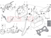 DUCATI 2024 Panigale V2 Battery holder