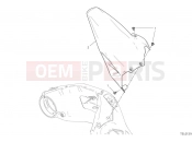 DUCATI 2024 Panigale V2 Rear mudguard