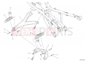 DUCATI 2024 Panigale V2 Rear footrests
