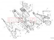 DUCATI 2024 Panigale V2 Rear subframe
