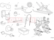 DUCATI 2024 Panigale V2 Workshop service tools (frame)