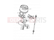 16 - SPEEDOMETER (A100-4,K,L) - Suzuki A100 N (1992)