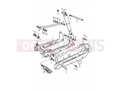 41 - REAR SWINGING ARM - Suzuki A100 N (1992)
