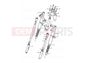 34 - FRONT FORK (A100-4,K,L,M) - Suzuki A100 N (1992)
