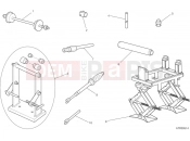 DUCATI DesertX Rally Workshop service tools (frame)