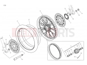 DUCATI DesertX Rally Front wheel