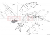 DUCATI 2024 DesertX Rear mudguard - RR22
