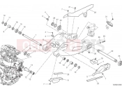 DUCATI 2024 DesertX Rear swingarm