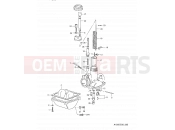SUZUKI A100 S (1995) 5 - CARBURETOR (E06,P06)