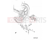 SUZUKI A100 S (1995) 35 - FRONT WHEEL