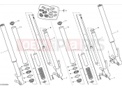 Front fork - Ducati Hypermotard 950 2024