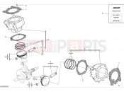 Cylinders & pistons - Ducati Hypermotard 950 2024