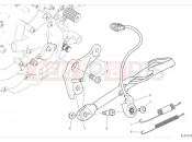 Side stand - Ducati Hypermotard 950 2024