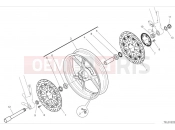 Front wheel - Ducati Hypermotard 950 2024