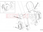 Front brake system - Ducati Hypermotard 950 SP 2024