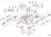 Vertical cylinder head - Ducati Hypermotard 950 SP 2024