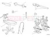DUCATI Monster Plus Workshop service tools (frame)