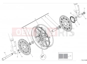 DUCATI Monster Plus Front wheel