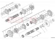 DUCATI Monster SP Transmission