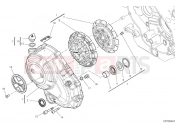 DUCATI 2024 Scrambler Full Throttle Clutch cover