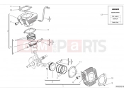 DUCATI 2024 Scrambler Full Throttle Cylinders & pistons
