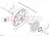 DUCATI 2024 Scrambler Icon Front wheel
