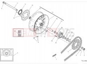 DUCATI 2024 Scrambler Icon Rear wheel