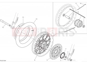 DUCATI 2024 Scrambler Nightshift Front wheel