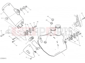 DUCATI 2024 Scrambler Nightshift Exhaust silencer