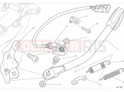 DUCATI 2024 Scrambler Nightshift Side stand