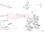DUCATI 2024 Scrambler Nightshift Workshop service tools (frame)