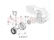 Flywheel magneto - Piaggio Beverly 400 ie Tourer 2010