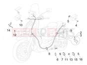 Main cable harness - Piaggio Beverly 400 ie Tourer 2010
