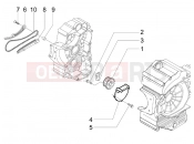 Oil pump - Piaggio Beverly 400 ie Tourer 2010