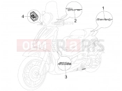 Plates - Emblems - Piaggio Beverly 400 ie Tourer 2010