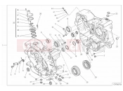 DUCATI Scrambler Desert Sled COMPLETE HALF-CRANKCASES PAIR