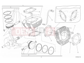 DUCATI Scrambler Desert Sled CYLINDERS - PISTONS