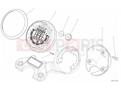 DUCATI 2017 Scrambler Cafe Racer INSTRUMENT PANEL
