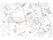 DUCATI 2017 Scrambler Cafe Racer EXHAUST SYSTEM