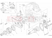 DUCATI 2019 Scrambler Cafe Racer HORIZONTAL HEAD & TIMING SYSTEM