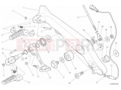 DUCATI Scrambler Icon FOOTRESTS, RIGHT