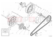 DUCATI Scrambler Icon FRONT AND REAR WHEEL