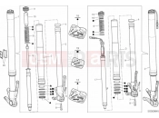 DUCATI Multistrada 1200 S Touring FRONT FORK