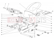 DUCATI Supersport 900 SS SWINGARM AND CHAIN