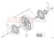DUCATI Monster Front Wheel