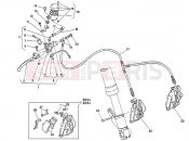 DUCATI 1998 Superbike 916 SPS FRONT BRAKE SYSTEM » BRAKING SYSTEM