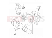 45 - FRONT CALIPER - Suzuki AN150 X (1999)