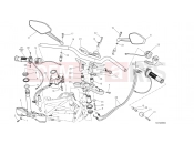 DUCATI 2013 Diavel Strada HANDLEBAR