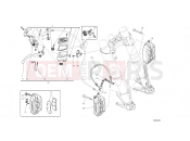 DUCATI 2013 Diavel Strada FRONT BRAKE SYSTEM