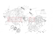 DUCATI 2013 Diavel Strada CRANKCASE BEARINGS